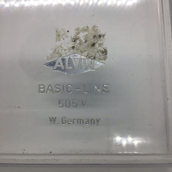 Vintage Alvin Basic-Bow Beam Comb Compass, 505V, Made In Germany 5 pc. - Picture 7 of 8